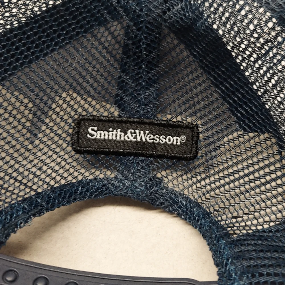 OEM Smith & Wesson M&P Mens Hat Classic Grey Embroidered Logo Baseball Cap OSFA - Picture 5 of 6